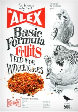 Mr. ALEX Basic корм для волнистых попугаев