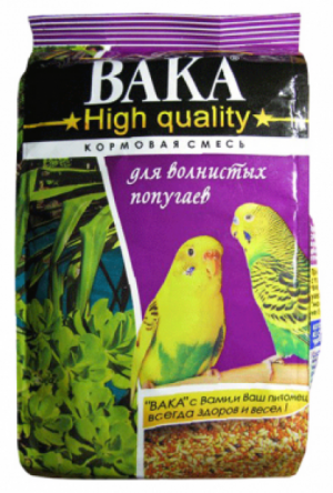 Вака High Quality корм для волнистых попугаев