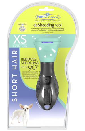 FURminator Deshedding Dogs XS Short Hair Инструмент против линьки XS (карликовые породы) короткая шерсть