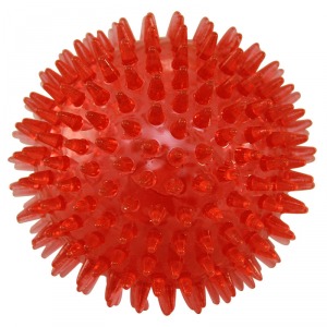 TRIOL TPR02 Игрушка для собак из термопластичной резины ”Мяч с шипами”