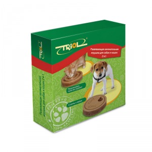 TRIOL TT03 Развивающая игрушка для собак и кошек ”2 в 1”
