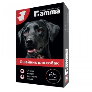 Gamma Ошейник для собак инсектоакарицидный