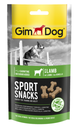 GimDog Sport Snacks Лакомство дрессировочное с ягненком для собак