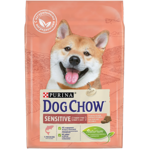 Dog Chow Сухой корм для собак с чувствительным пищеварением с Лососем