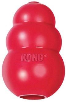 KONG Classic игрушка для собак ”КОНГ” M средняя 8х6 см