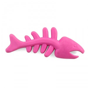 TRIOL Игрушка для собак из ц/литой резины ”Скелет рыбы”