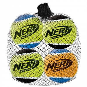 Nerf мяч теннисный пищащий
