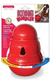 KONG игрушка интерактивная для крупных собак Wobbler