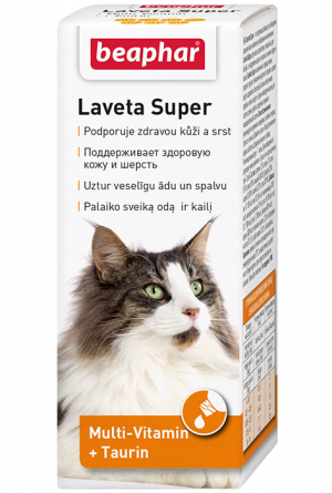 Beaphar Кормовая добавка Laveta Super для кошек