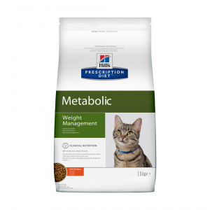 Hill’s Prescription Diet Metabolic Корм для кошек коррекция и снижение веса