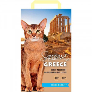 SAVANNA Greece Впитывающий наполнитель для кошачьего наполнителя