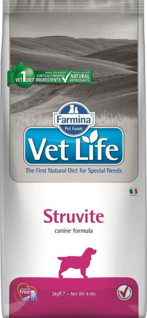 Farmina Vet Life Диетическое питание для собак для растворения струвитных уролитов