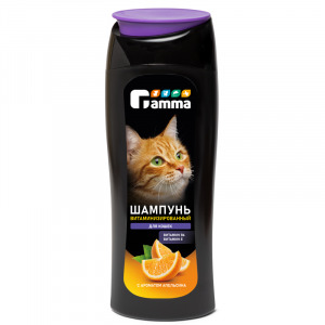 Шампунь витаминизированный для кошек Gamma