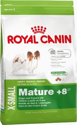 Royal Canin X-SMALL ADULT 8+ Сухой корм для стареющих собак от 8 до 12 лет