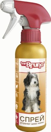 Mr.Bruno Спрей устраняющий запах псины для собак