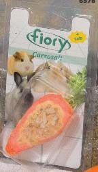 FIORY Био-камень для грызунов Carrosalt с солью в форме моркови - 4