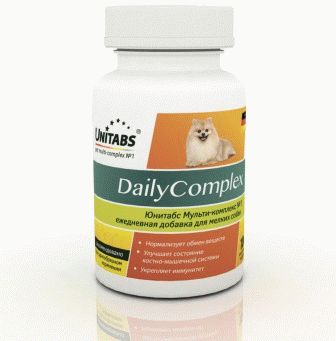 DailyComplex ежедневное использование для мелких собак 100 таблеток, - 6