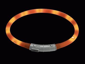 Светящийся шнурок на шею LED  20-70 см  - 5