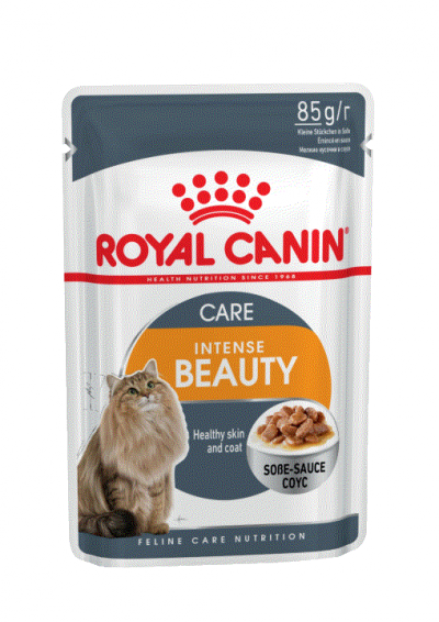 Royal Canin INTENSE BEAUTY (В СОУСЕ) Влажный корм для поддержания красоты шерсти кошек - 5