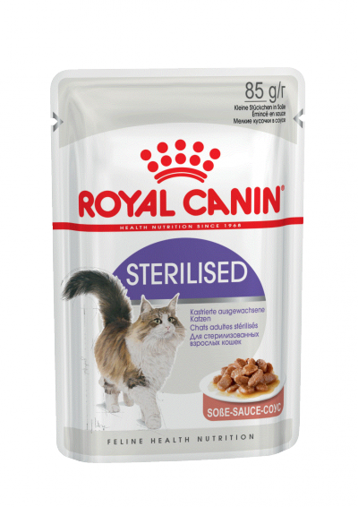 Royal Canin STERILISED (В СОУСЕ) Влажный корм для стерилизованных кошек - 5