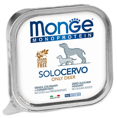Monge Dog Monoproteico Монопротеиновые консервы Только оленина - 5