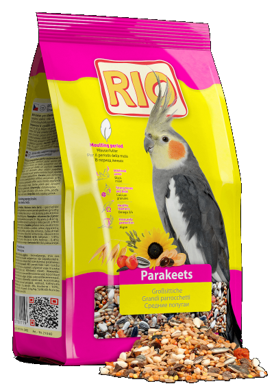 RIO Корм для средних попугаев в период линьки - 5