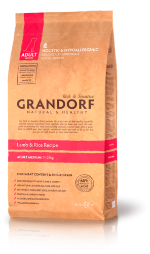 Grandorf Low Grain All Breeds Lamb & Rice Сухой корм для собак всех пород Ягненок и рис - 5