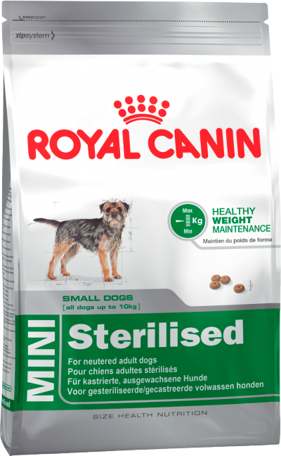 Royal Canin MINI STERILISED Корм для взрослых стерилизованных собак мелких пород - 6