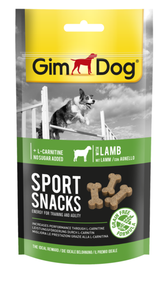 GimDog Sport Snacks Лакомство дрессировочное с ягненком для собак - 5