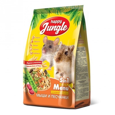 Happy Jungle Корм для мышей и песчанок - 5