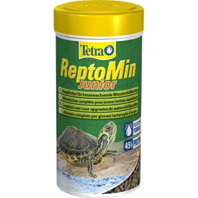 Tetra ReptoMin Junior корм в виде палочек для молодых водных черепах 100 мл - 4