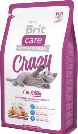 Brit Care Cat Crazy Kitten для котят, беременных и кормящих кошек - 4
