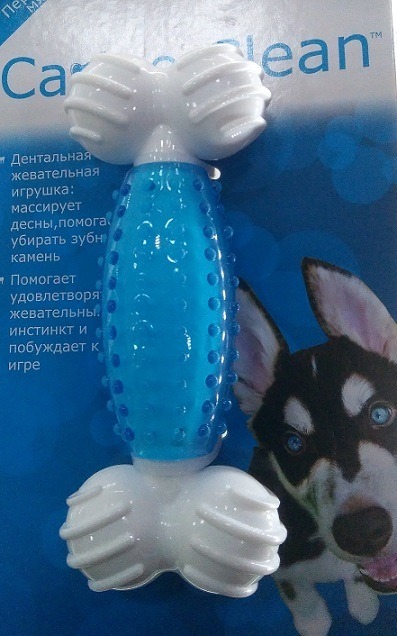 CanineClean игрушка для собак Косточка нейлон/синтетическая резина с ароматом мяты - 5