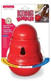 KONG игрушка интерактивная для средних собак Wobbler - 5