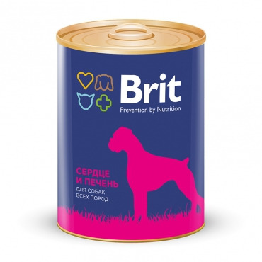 Brit Консервы для собак Сердце и печень - 5