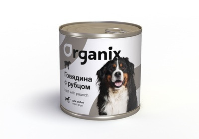 Organix Консервы с говядиной и рубцом для собак - 5