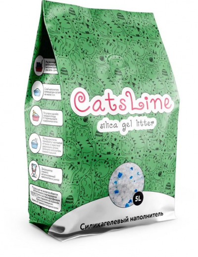 CatsLine Силикагелевый наполнитель для кошачьего туалета - 5