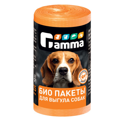 БИО пакеты для выгула собак Gamma - 5