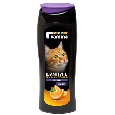 Шампунь витаминизированный для кошек Gamma - 5