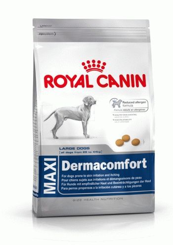 Royal Canin MAXI DERMACOMFORT Сухой корм для взрослых собак склонных к кожным раздражениям и зуду - 6