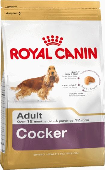 COCKER ADULT Корм для взрослых собак породы Кокер-спаниель от 12 месяцев - 6