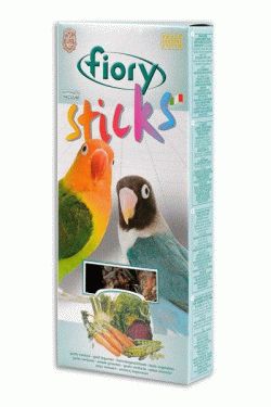 Палочки для средних попугаев Sticks с овощами 2х60гр