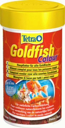 Tetra Goldfish Colour корм в хлопьях для улучшения окраса золотых рыб
