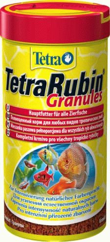 Tetra Rubin Granules корм в гранулах для улучшения окраса всех видов рыб - уменьшенная 1
