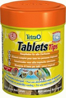 Tetra TabletsTips корм в таблетках для приклеивания к стеклу