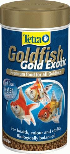 Tetra Goldfish Gold Exotic корм в шариках для экзотических золотых рыб