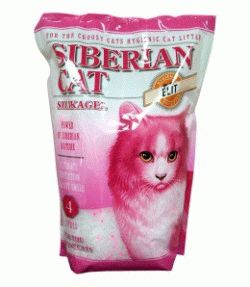 Сибирская Кошка ЭЛИТА  для привередливых кошек силикагель