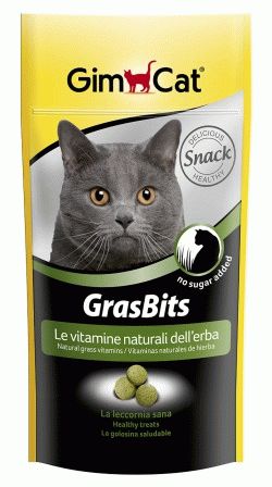 Таблетки ”Грасбитс” с травой для кошек, 