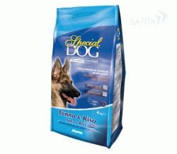 Special Dog Сухой корм для собак с чувствительной кожей и пищеварением Тунец и рис
