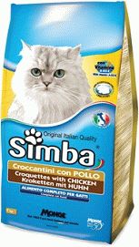 Simba Cat Корм сухой для кошек с Курицей